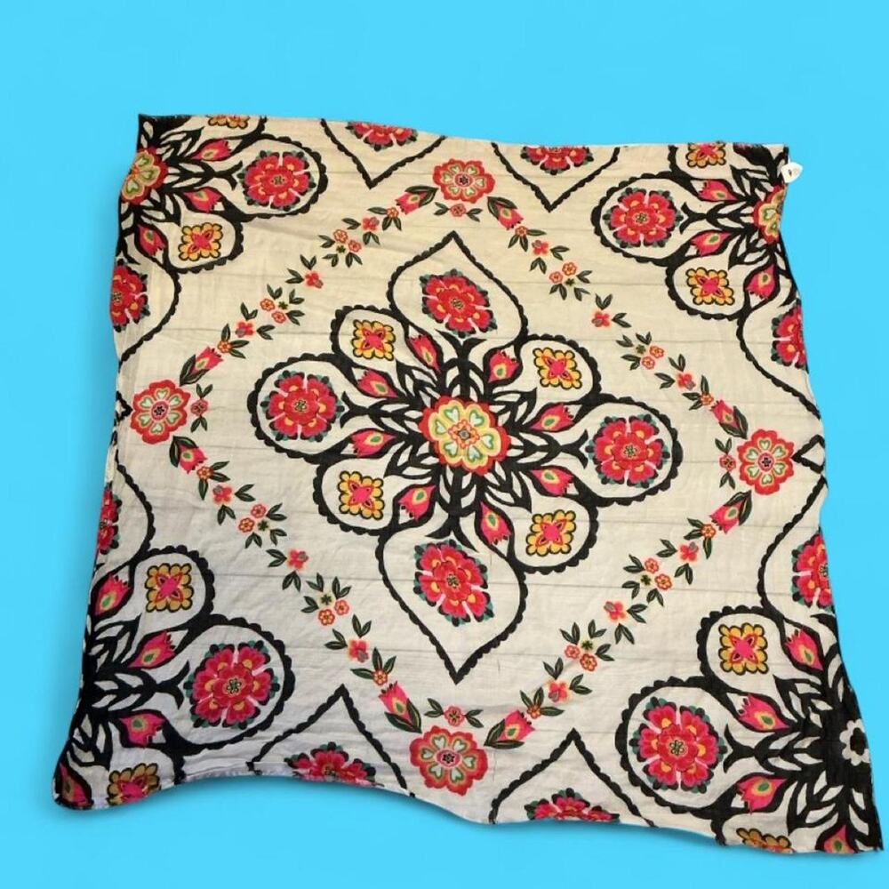Old navy russian folk floral wrap